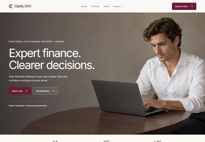 Ascend theme — Finance & consulting