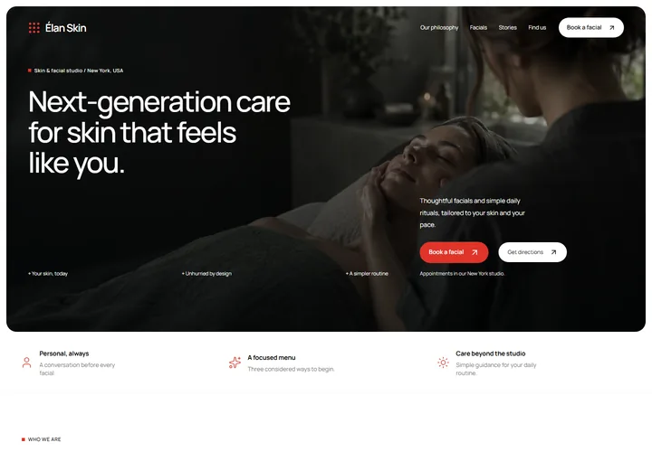 Folio theme — Skincare & beauty